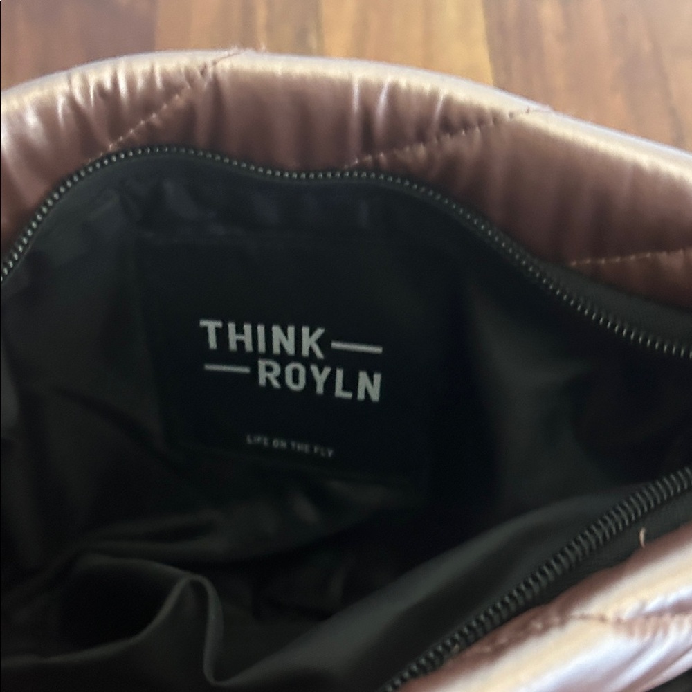 THINK ROYLN Metallic Pink Crossbody Bag - Picture 3 of 5
